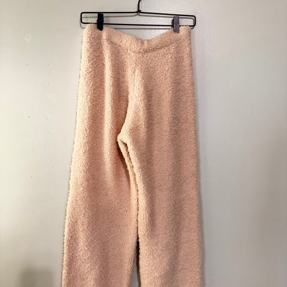 SKIMS Cozy Knit Wrap Top & Jogger Rose Pink Long Sleeve Cropped  Soft Lounge S/M - Picture 13 of 14